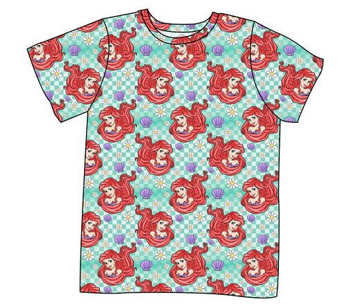 Sea Princess Check Mens' Tee