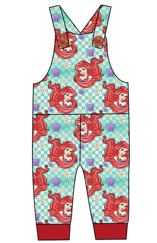 Sea Princess Check Overalls and Shortalls