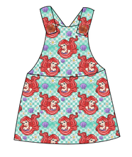 Load image into Gallery viewer, Sea Princess Check Skirt-Alls