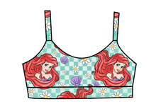 Load image into Gallery viewer, Athletic Prints Magical Mouse Ears Kids Bralette