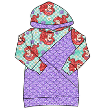 Load image into Gallery viewer, Sea Princess Check Classic Hoodie (or Crewneck)