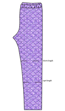 Load image into Gallery viewer, Sea Scales Basic Leggings