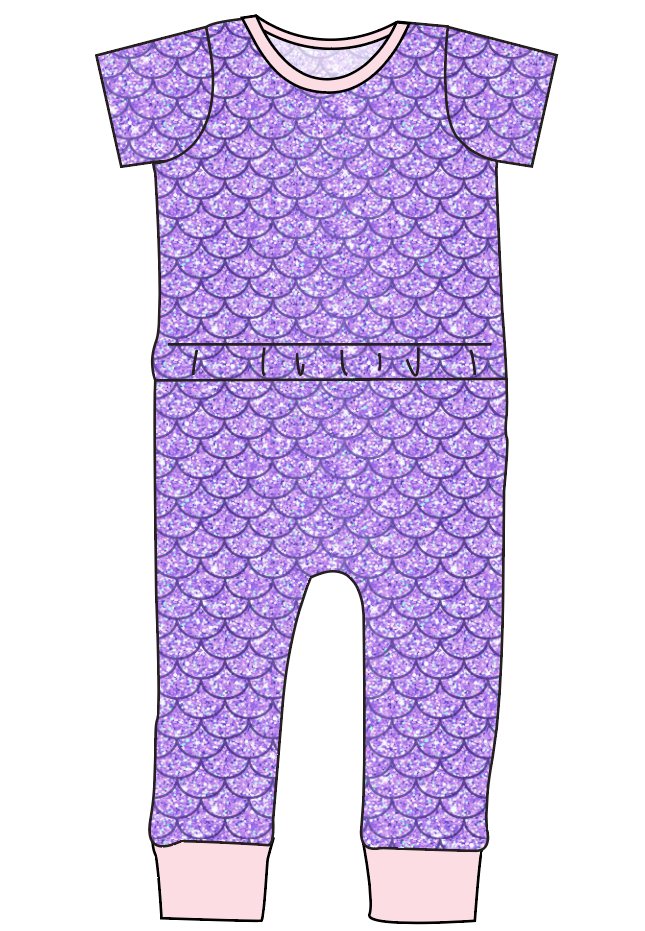 Sea Scales Bennett Pants and Shorts Length T-Shirt Romper