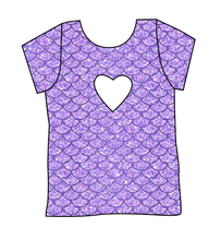 Load image into Gallery viewer, Sea Scales Cambria Heart Back Tee