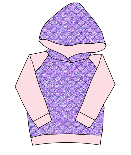 Sea Scales Classic Hoodie (or Crewneck)