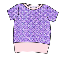 Load image into Gallery viewer, Sea Scales Grow With Me Tee