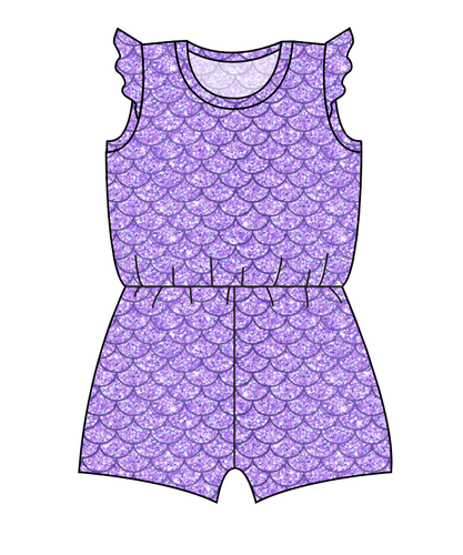 Sea Scales Ivy Summer Romper