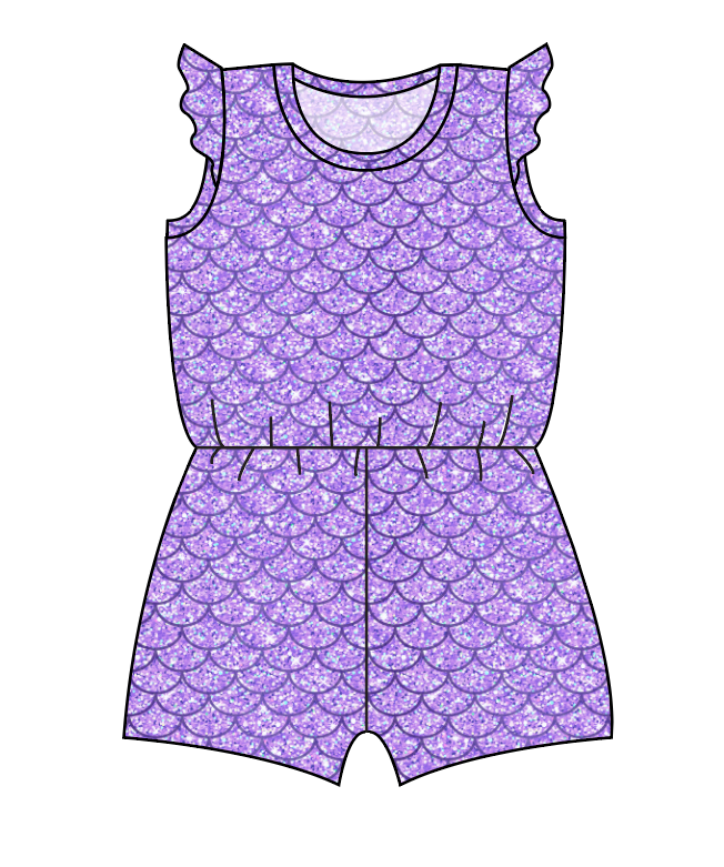Sea Scales Ivy Summer Romper