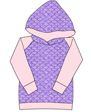 Load image into Gallery viewer, Sea Scales Ladies Hoodie