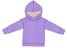 Load image into Gallery viewer, Sea Scales Ladies Oversized Hoodie