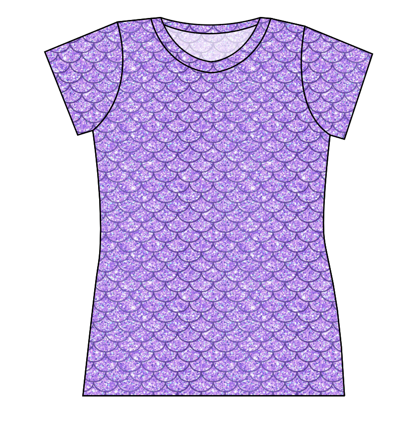 Sea Scales Ladies' Basic Tee