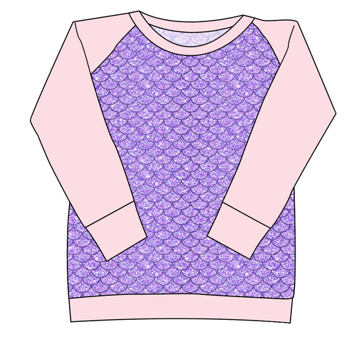 Sea Scales Ladies' Classic Crewneck