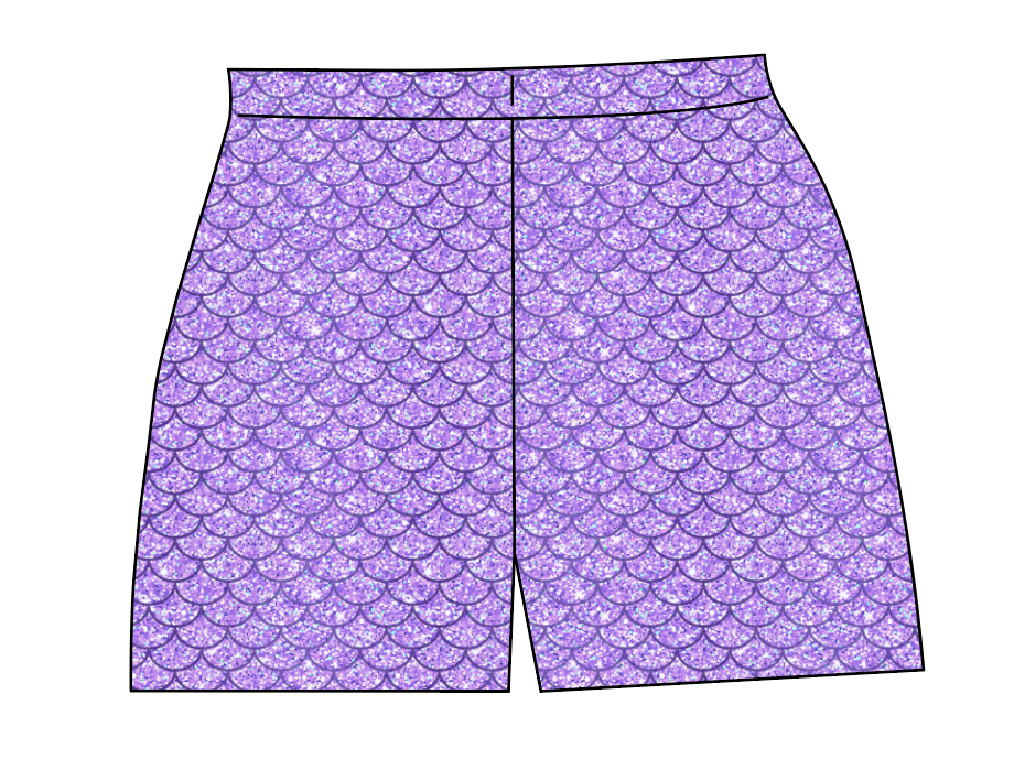 Sea Scales Ladies' Lounge Shorts