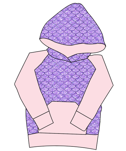 Sea Scales Mens' Hoodie