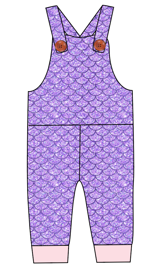 Sea Scales Overalls and Shortalls