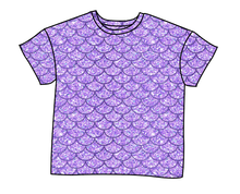Load image into Gallery viewer, Sea Scales Oversized Tee