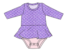 Load image into Gallery viewer, Sea Scales Peplum Top