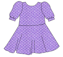 Load image into Gallery viewer, Sea Scales Prairie Dress