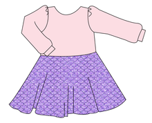 Load image into Gallery viewer, Sea Scales Prairie Dress