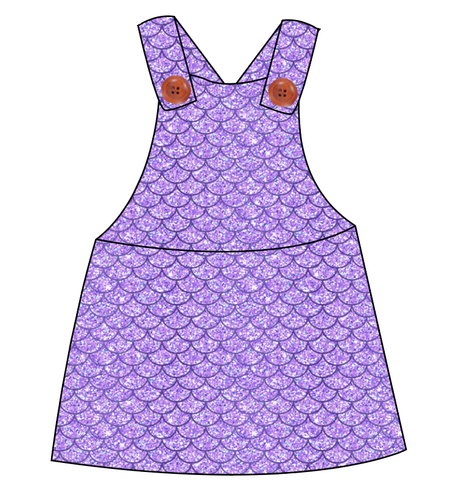 Sea Scales Skirt-Alls