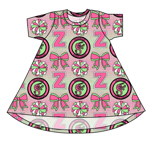 Shrimp Squad Basic T-Shirt Dress