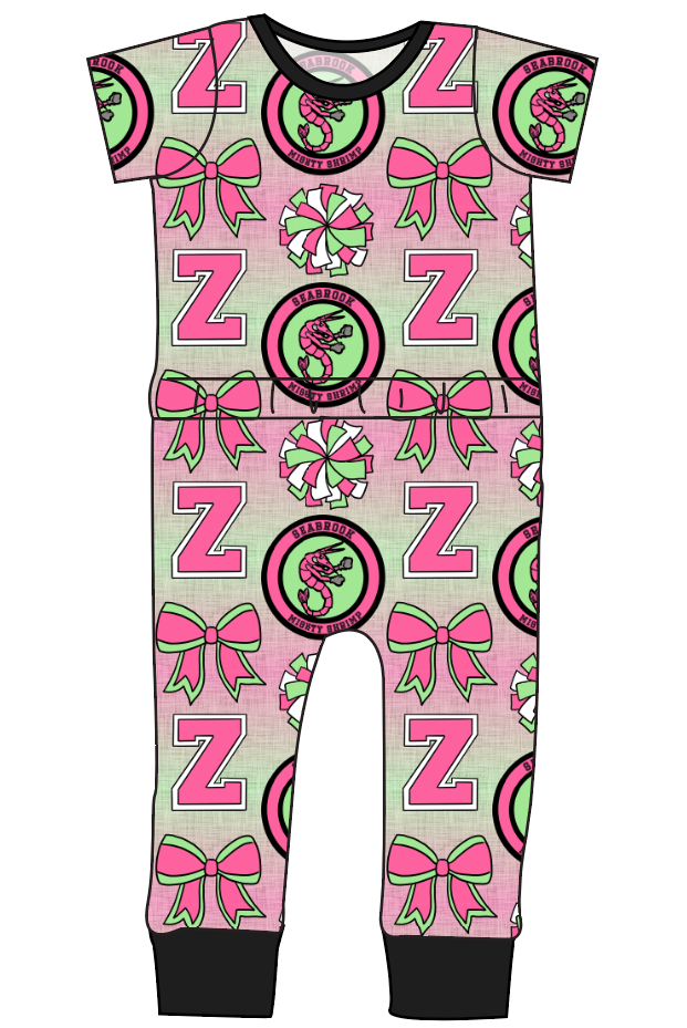 Shrimp Squad Bennett Pants and Shorts Length T-Shirt Romper