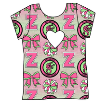 Load image into Gallery viewer, Shrimp Squad Cambria Heart Back Tee