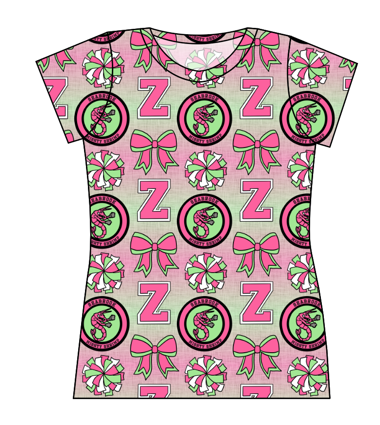 Shrimp Squad Ladies' Basic Tee