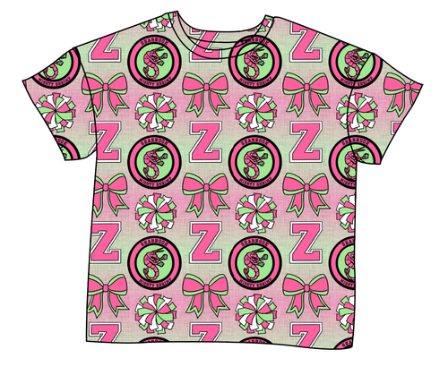 Shrimp Squad Ladies' Oversized Tee