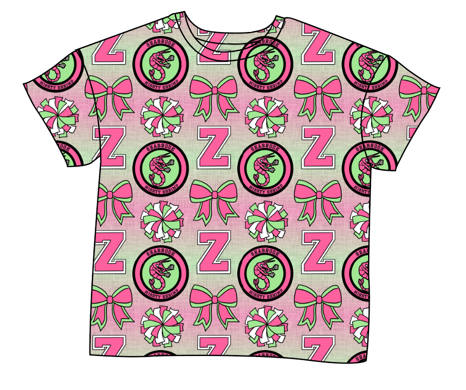 Shrimp Squad Ladies' Oversized Tee