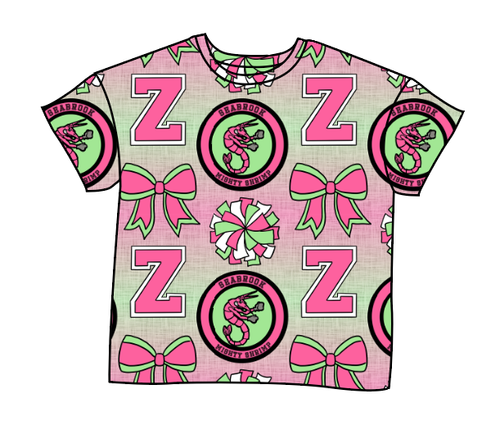 Shrimp Squad Oversized Tee