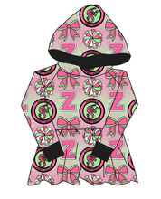 Load image into Gallery viewer, Shrimp Squad Peplum Hoodie (or Crewneck)