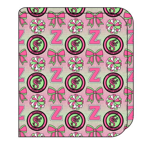 Shrimp Squad Swaddle Blanket