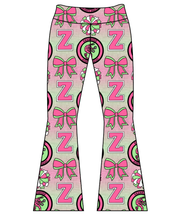 Load image into Gallery viewer, Athletic Prints Magical Mouse Ears Ladies Flared Leggings