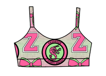 Load image into Gallery viewer, Athletic Prints Magical Mouse Ears Kids Bralette