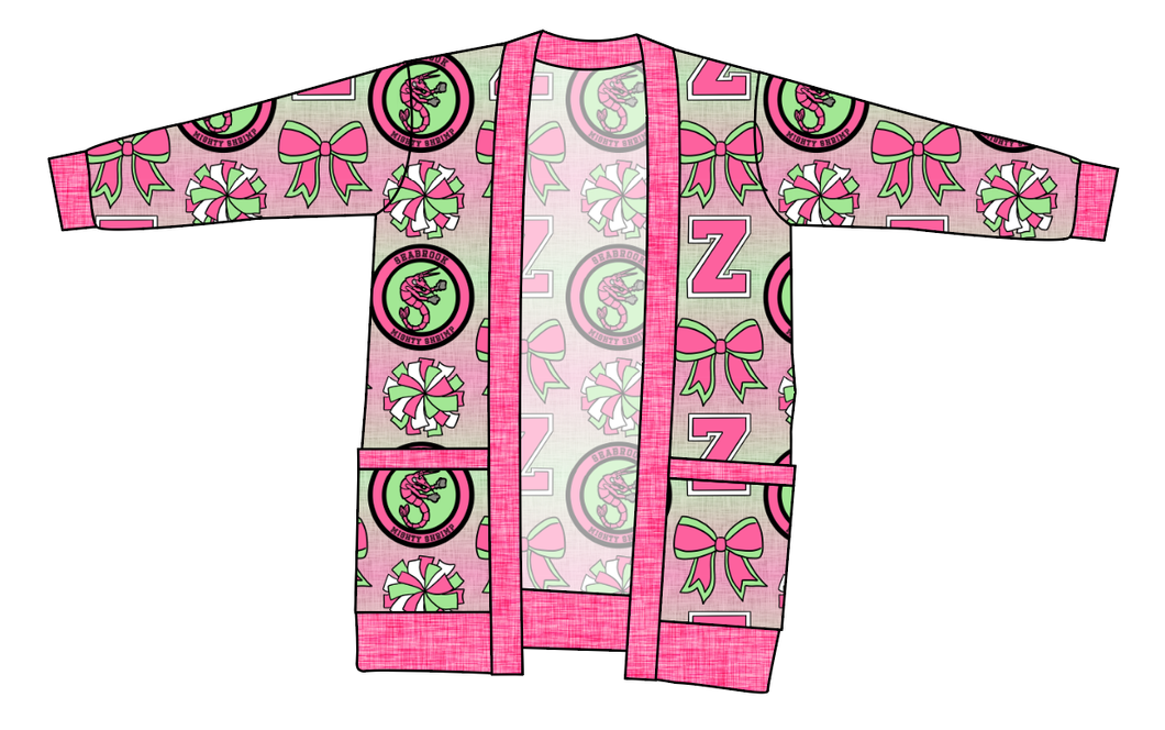 Shrimp Squad Kids Grandpa Cardigan