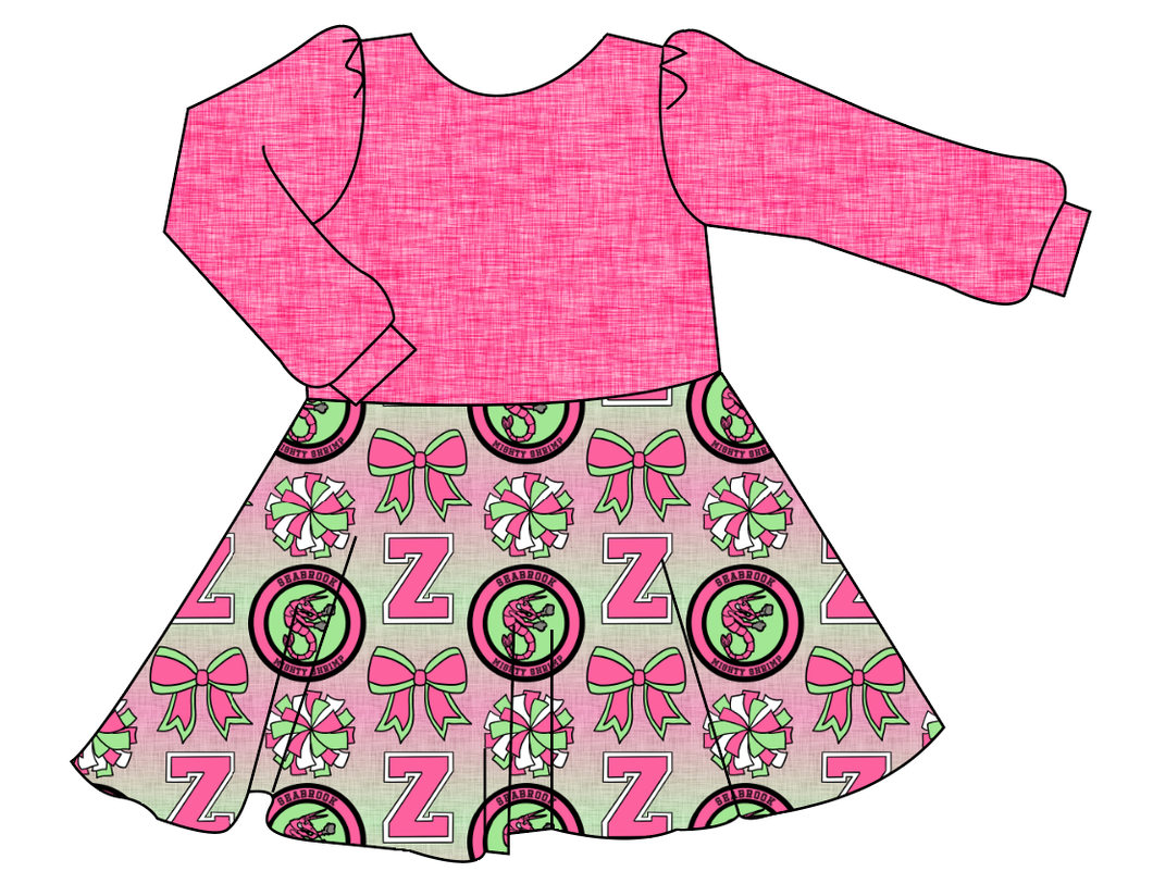 Shrimp Squad Prairie Dress