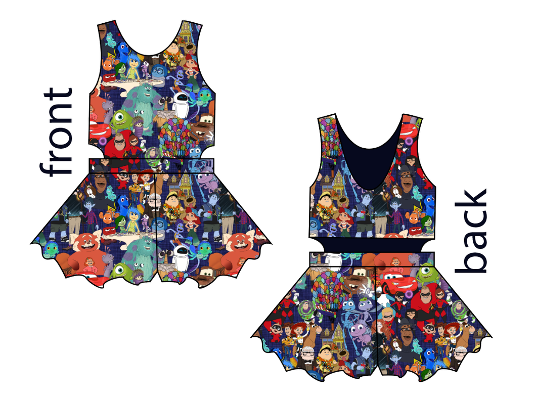 Animation Station Kids Playsuit