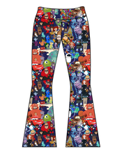 Load image into Gallery viewer, Athletic Prints Magical Mouse Ears Ladies Flared Leggings
