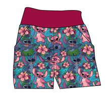 Load image into Gallery viewer, Floral Alien Basic Joggers And Jogger Shorts