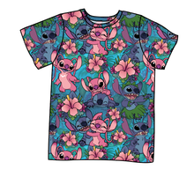 Load image into Gallery viewer, Floral Alien Basic Tee and Tank