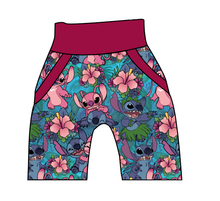 Load image into Gallery viewer, Floral Alien Beanpole Pants And Shorts