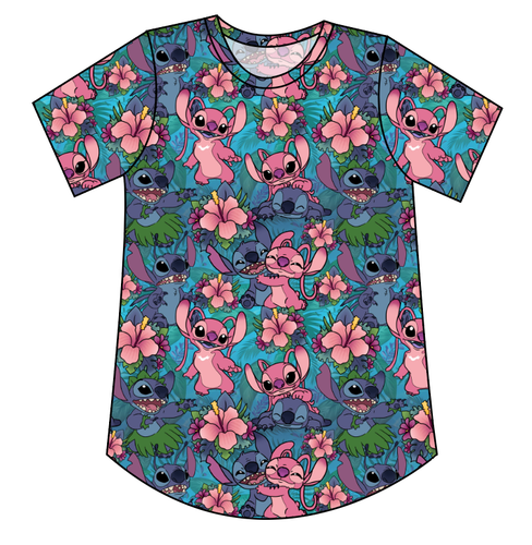 Floral Alien Ladies' Relaxed Tee