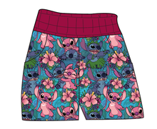 Load image into Gallery viewer, Floral Alien Ladies&#39; Joggers and Jogger Shorts