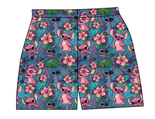 Load image into Gallery viewer, Floral Alien Ladies&#39; Lounge Shorts