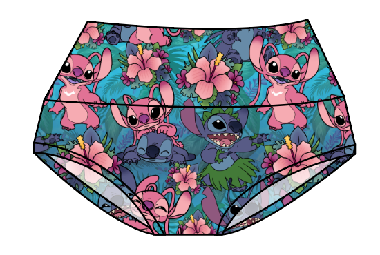 Floral Alien Ladies' Underwear