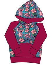 Load image into Gallery viewer, Floral Alien Mens&#39; Hoodie