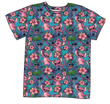 Load image into Gallery viewer, Floral Alien Mens&#39; Tee