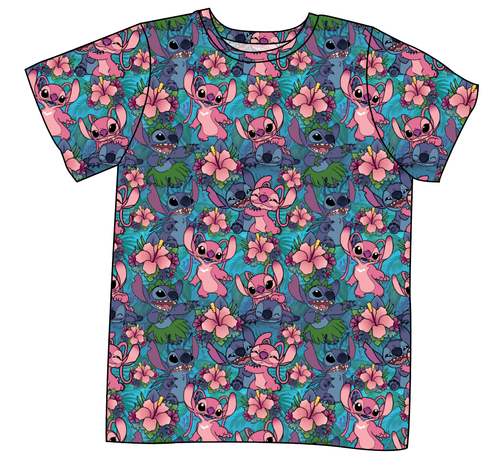 Floral Alien Mens' Tee