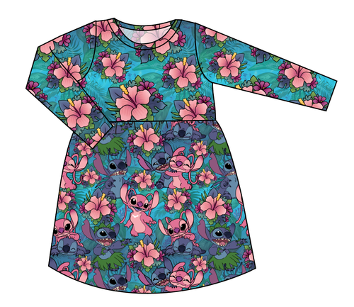 Floral Alien Play Dress